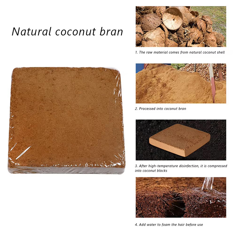 1/3/5pcs Organic Coconut Fiber - Coco Coir Block review and price
