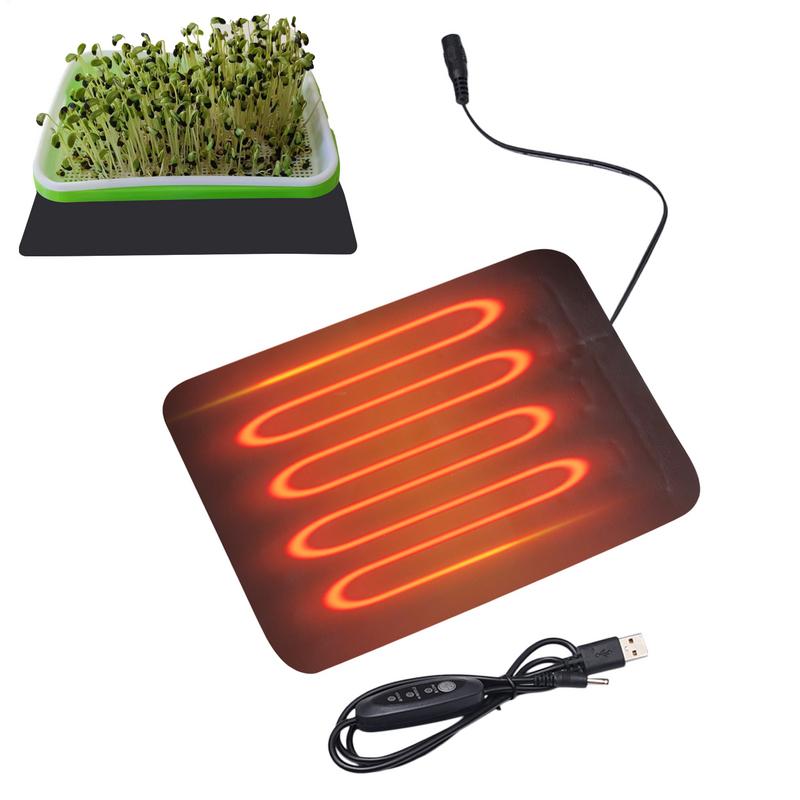 Seedling Heat Mat Indoor Plant - Seedling Heat Pad review and price