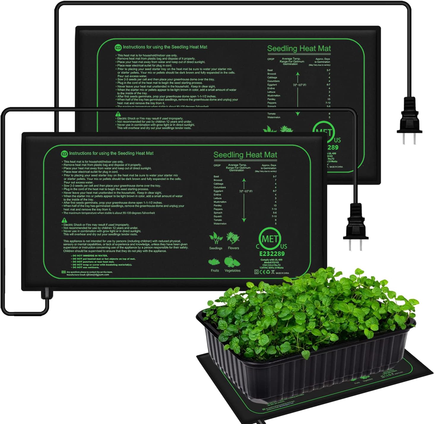10/25/50CM Seedling Heat Mat I - Seedling Heat Pad review and price
